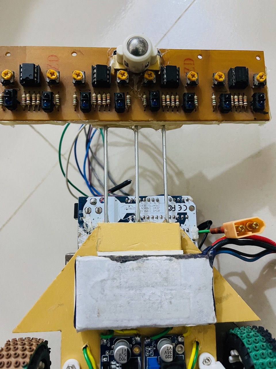 Custom IR Sensor Array for LFR